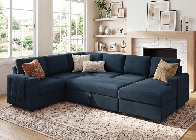 HONBAY Sectional Sleeper Sofa - Image 7