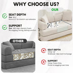 ZEIINPA Convertible Sleeper Sofa Bed - Image 4