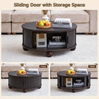 Round Lift Top Coffee Table - Image 5
