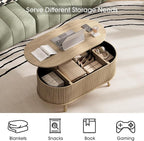 42.5" Oval Lift Top Coffee Table - Image 3
