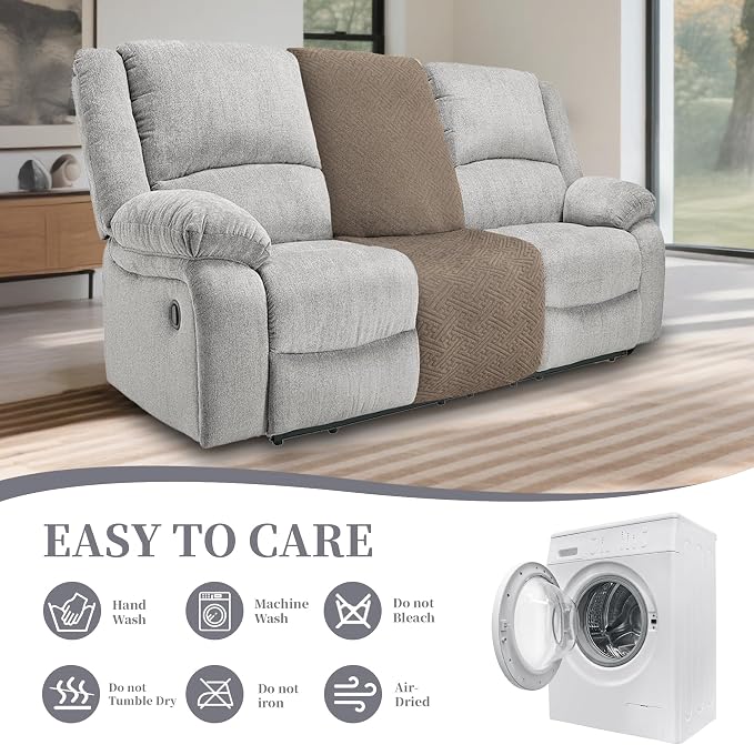 100% Waterproof Sectional Recliner Couch Covers - Image 8