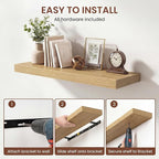 Dreamland 55 Inches Floating Shelves - Image 5