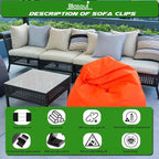 Blasoul Universal Heavy-Duty Outdoor Furniture Clips - Image 9
