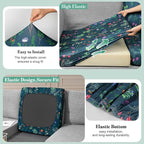 8Pcs Patio Cushion Covers Stretch Outdoor Furniture Protector Slipcovers | - Image 4