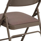Flash Furniture 2 Pack HERCULES Series Curved Triple Braced & Double Hinged - Image 9