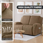 Timeles Recliner Covers Recliner Loveseat Covers Reclining Couch Covers Sofa - Image 2