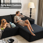 135.4" Cloud Modular Sectional Sofa Couch - Image 6