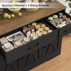 HOSTACK Buffet Sideboard Cabinet - Image 6