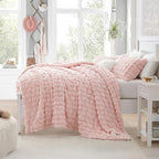 Bedsure 3D Fleece Bubble Blanket - Image 7