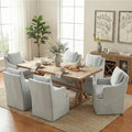 VKNOW Upholstered Dining Chairs Set of 6, Modern Kitchen Chairs Dinner Chairs by VKNOW