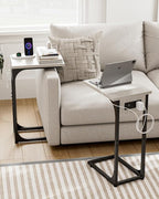 C-Shaped Side Table for Couch - Image 7