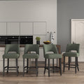 VKNOW Bar Stools Set of 4, Modern Counter Stools by VKNOW