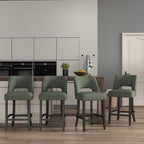 VKNOW Bar Stools Set of 4, Modern Counter Stools by VKNOW