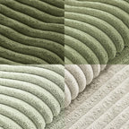 MIULEE Summer Light Green Decorative Throw Pillow Covers 18x18 Inch Set of 4 - Image 6