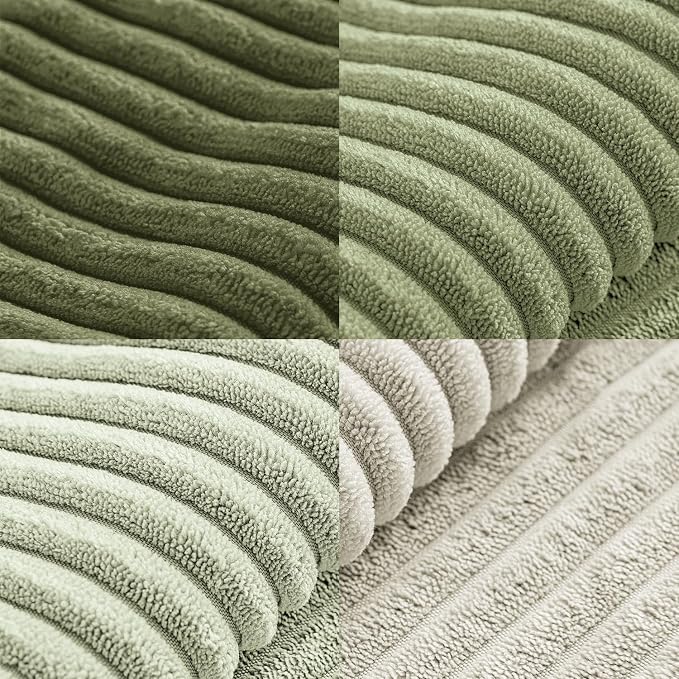 MIULEE Summer Light Green Decorative Throw Pillow Covers 18x18 Inch Set of 4 - Image 6
