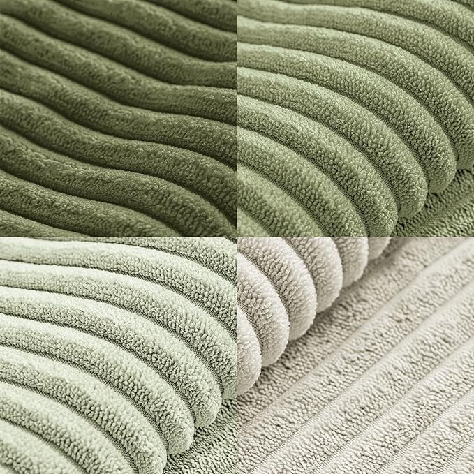 MIULEE Summer Light Green Decorative Throw Pillow Covers 20x20 Inch Set of 4 - Image 7