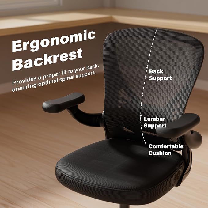 GYI Ergonomic Office Chair, Mesh Desk Chair - Image 6