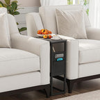 TUTOTAK C Shaped End Table, Side Table - Image 8