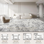 UERMEI 10x14 Washable Area Rug - Image 3