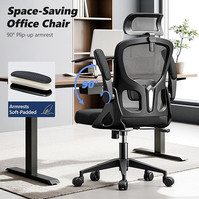 Ergonomic Office Chair, High Back Desk Chair - Image 5