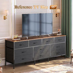 Huuger 63 Inch Dresser for Bedroom, Long Dresser - Image 4