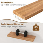 Floating Shelves for Wall, Round Edge Wall Shelves - Image 5