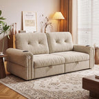 Convertible Couches, Queen Size Pull Out Sofa Bed - Image 8