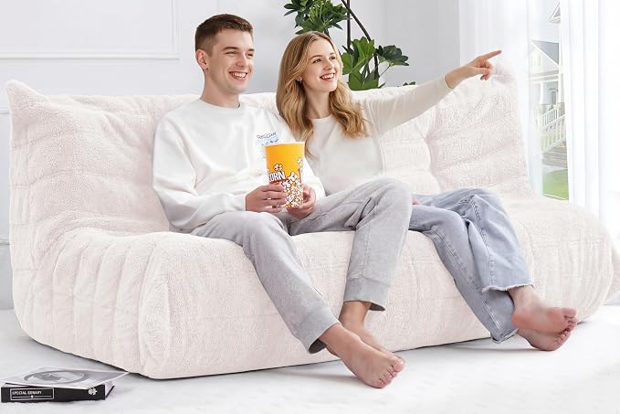 Bean Bag 3-Seater Chair Big Sofa Beanbag Chair - Image 7