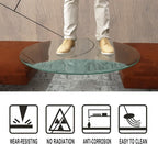 42" Round Tempered Glass Table Top - Image 8