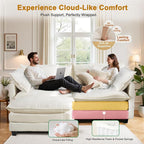 Cloud Chenille L-Shaped Sofa - Image 4