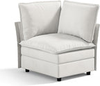 LINSY HOME Corner Seat Modular for Sectional Sofa Couch, Cloud Sofa Corner Seat by LINSYHOME