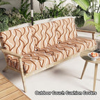 Printed Couch Cushion Covers, Sofa Covers Washable - Image 2