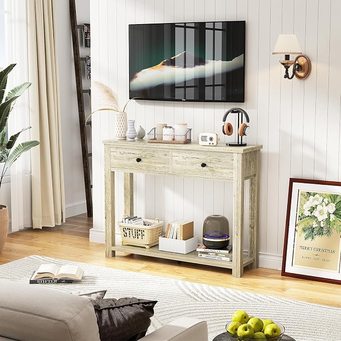 Homieasy Farmhouse Console Table - Image 8