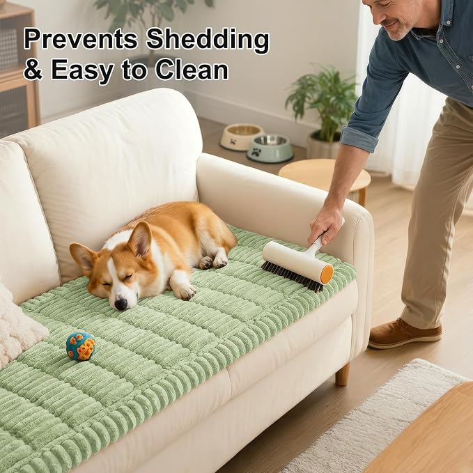 Smiry Couch Cover for Dogs, Non Slip Washable Sofa Protector for Pets | Soft - Image 7
