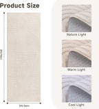 Pauwer 3x8 Area Rugs for Living Room, Modern Non Slip Washable Rug, Soft Fluffy - Image 2