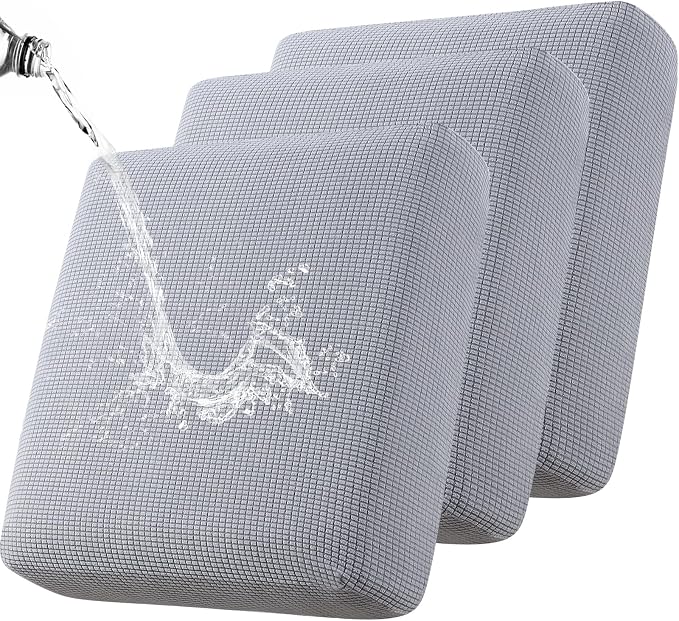 Fuloon Couch Cushion Slipcover, Super Stretch Individual Sofa Covers | 3 Pack by Fuloon
