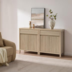 SICOTAS 58" Large Fluted Buffet Cabinet - Image 3