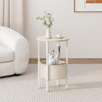 Vagusicc Side Table, Round End Table - Image 5
