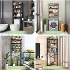 Kalrin Over-The-Toilet Storage Rack, 4-Tier Bathroom Organizer Shelf Over Toilet - Image 3