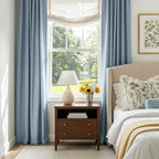 Faux Linen Total Blackout Curtains - Image 6