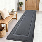 OLANLY Front Door Mat Outside 71x23, All-Season Heavy-Duty Rubber Doormat | by OLANLY