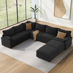 Vesgantti Large Modular Sectional Sofa, Big Comfy Cloud Couch by Vesgantti
