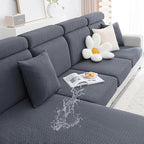 Smiry Waterproof Couch Cushion Covers, Stretch Jacquard Sectional Couch Covers by Smiry