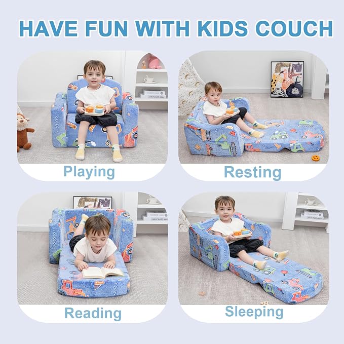 Airpanda Comfy Toddler Chair and Couch - Image 7