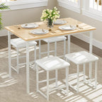 VECELO Kitchen Table and Chairs by VECELO