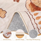 DUKINO 2x6 Kitchen Runner Rug, Washable Soft Non Slip Dog Rug, Low Pile - Image 6