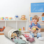 XUANGUO Cotton Rope Laundry Basket Hamper - Image 7