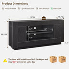 OKD Modern 70" TV Stand, Entertainment Center - Image 2