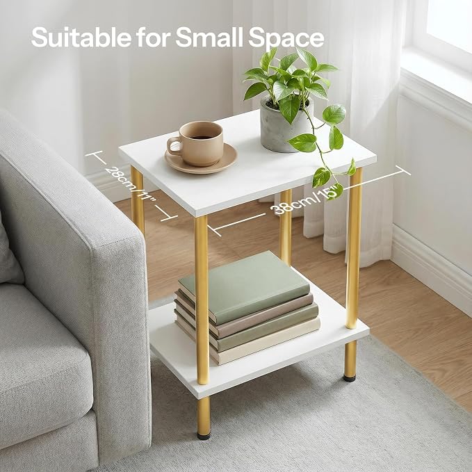 HOOBRO End Tables Set of 2, Small Side Table, Nightstand - Image 6