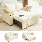 Ihanherry 59-inch Convertible Sofa Bed, Pull Out Sleeper by iHanHerry